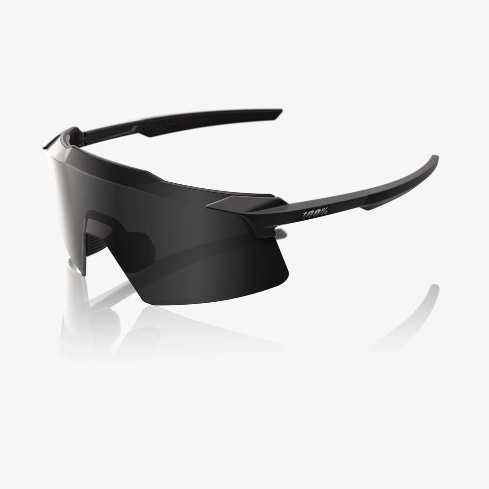 100% Aerocraft Matte Black/ Black Mirror