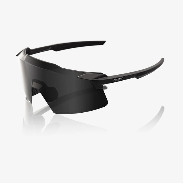 100% Aerocraft Matte Black/ Black Mirror
