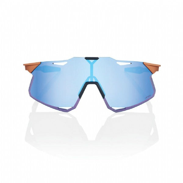 100% Hypercraft Matte Copper Chromium/ HiPER Blue Multilayer Mirror + Clear Lens
