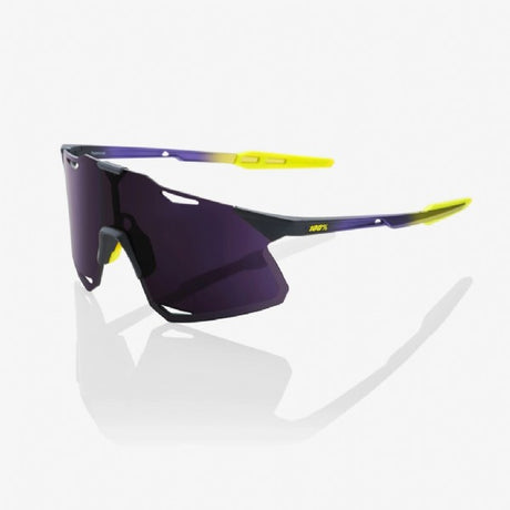 100% Hypercraft Matte Metallic Digital Brights/ Dark Purple + Clear Lens