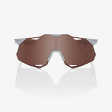100% Hypercraft XS (extra small) Matte Stone Grey/ HiPER Crimson Silver Mirror 