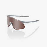 100% Hypercraft XS (extra small) Matte Stone Grey/ HiPER Crimson Silver Mirror 