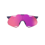 100% Hypercraft XS (extra small) Satin Storm Metallic/ Purple Multilayer Mirror 