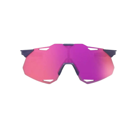 100% Hypercraft XS (extra small) Satin Storm Metallic/ Purple Multilayer Mirror 