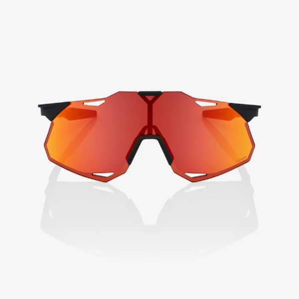 100% Hypercraft XS (extra small) Soft Tact Black/ HiPER Red Multilayer Mirror + Clear lens