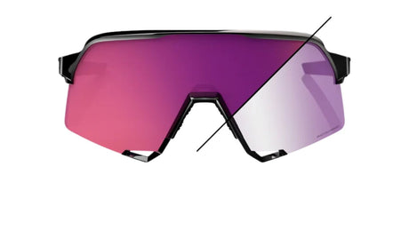 100-S3-Gloss-Black-Purple-Flash-Mirror-Photochromic-Lens-Voorzijde