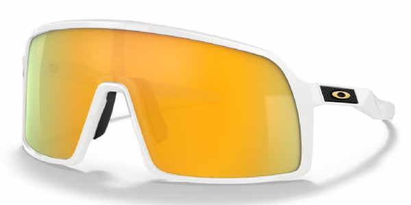 Oakley Custom Sutro S Polished White/ Prizm 24K