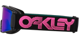 Oakley Line Miner L Pink Logo Collage/ Prizm Snow Rose Gold Iridium