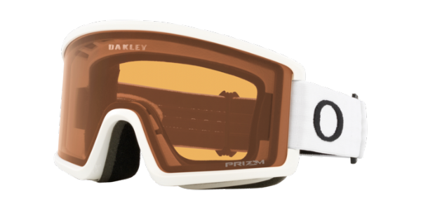 Oakley Target Line L (groß) Mattweiß/Prizm Snow Persimmon