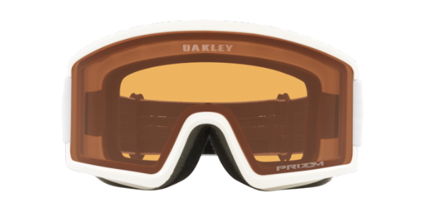 Oakley Target Line L (groß) Mattweiß/Prizm Snow Persimmon