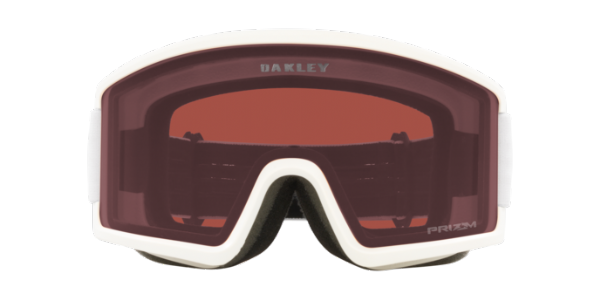 Oakley Target Line L (groß) Mattweiß/Prizm Snow Dunkelgrau