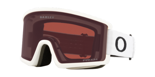 Oakley Target Line L (groß) Mattweiß/Prizm Snow Dunkelgrau