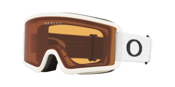 Oakley Target Line S (Extra Small) Matte White/ Prizm Snow Persimmon