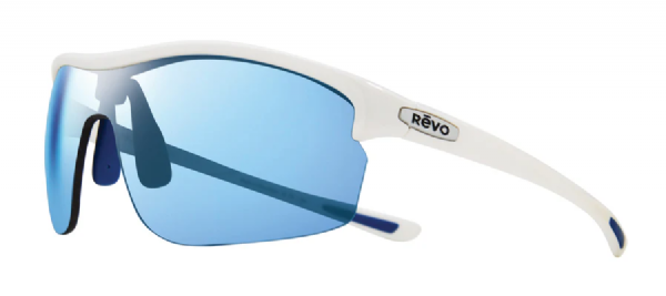 Revo Edge White/ Blue Water Polarized