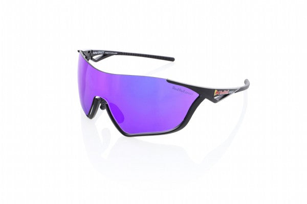 Red Bull Flow Black Frame/ Purple Mirror Smoke & Transparante Lens