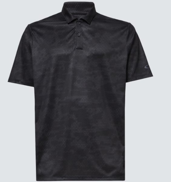 Oakley Reduct Polo Geometric Print Black