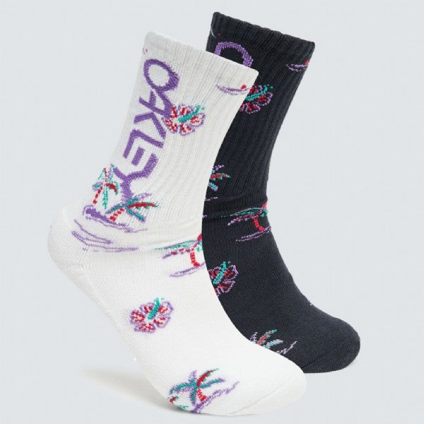 Oakley Paradise B1B Crew Sock/ White