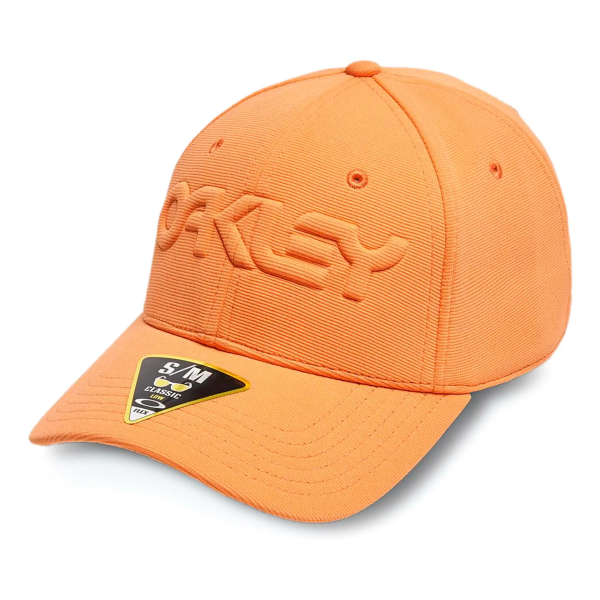 Oakley 6 Panel Stretch Hat Embossed/Soft Orange