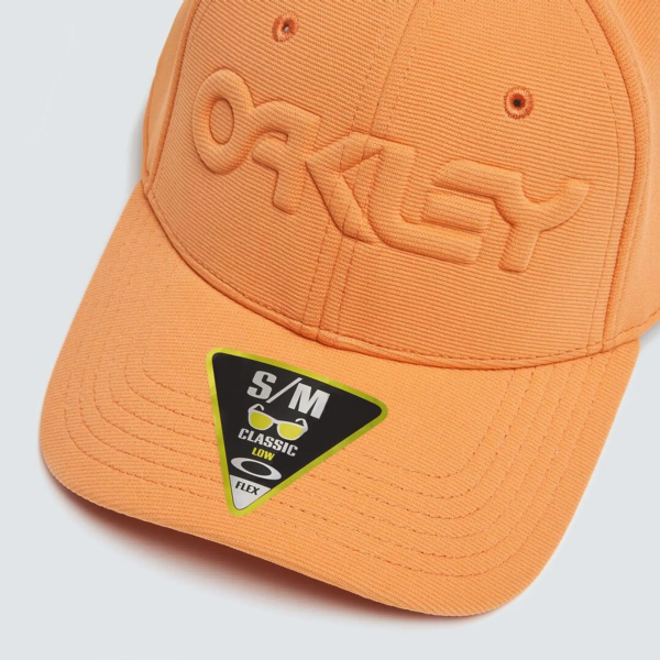 Oakley 6 Panel Stretch Hat Embossed/ Soft Orange