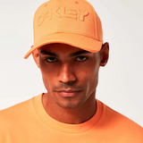 Oakley 6 Panel Stretch Hat Embossed/Soft Orange