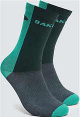 Oakley Icon Road Short Socken/Hunter Green-Mint