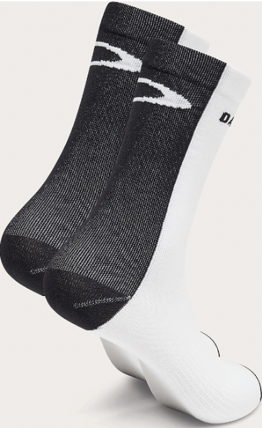 Oakley Icon Road Short Socken/Weiß-Schwarz