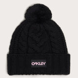 Oakley Harper Pom Beanie/ Blackout