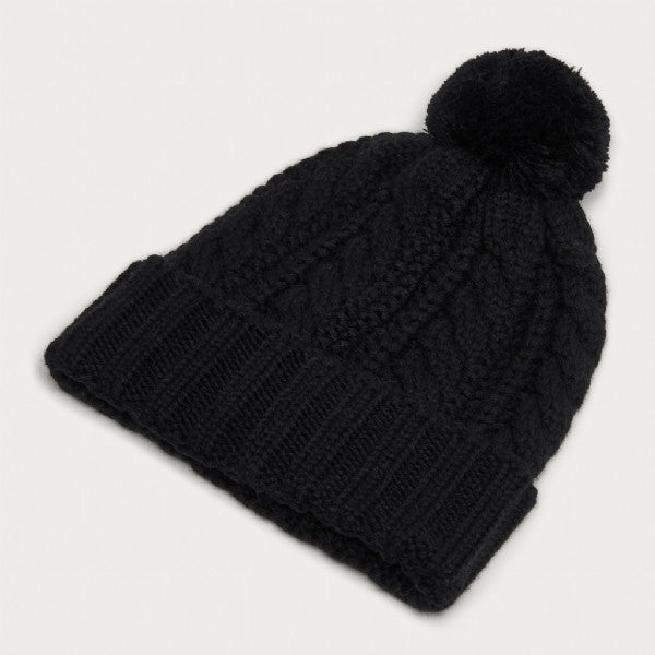 Oakley Harper Pom Beanie/ Blackout