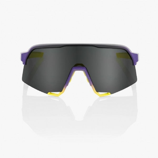 100% S3 Matte Metallic Digital Brights/ Smoke + Clear lens