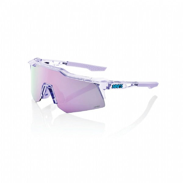 100% Speedcraft XS (extra small) Polished Translucent Lavender/ HiPER Lavender Mirror Lens & Clear