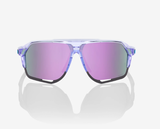 100% Norvik Polished Translucent Lavender/ HiPER Lavender Mirror Lens + Clear Lens