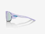 100% Norvik Polished Translucent Lavender/ HiPER Lavender Mirror Lens + Clear Lens