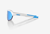 100% S2 Movistar Team White/ HiPER Blue Multilayer Mirror Lens + Clear Lens