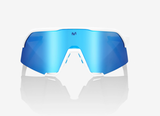 100% S3 Movistar Team White/ HiPER Blue Multilayer Mirror Lens + Clear Lens