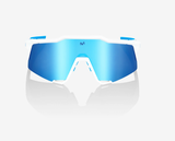 100 % Speedcraft Movistar Team White/HiPER Blue Multilayer Mirror Lens + Clear Lens