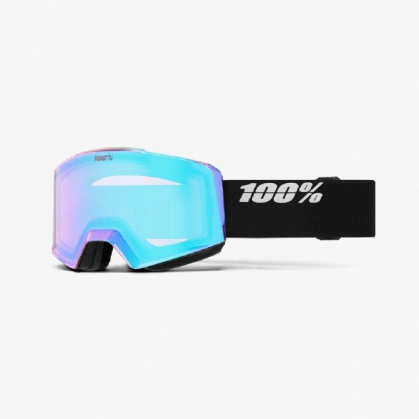 100% Norg ski goggles Black/ HiPER Silver Mirror