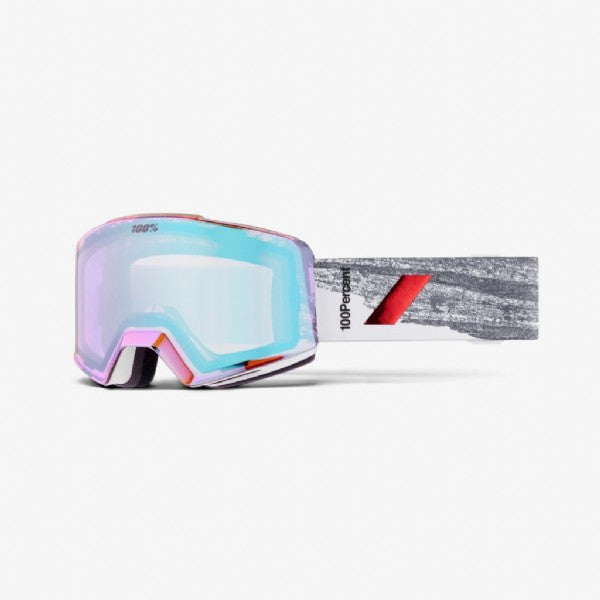 100 % Norg-Skibrille Badlands/HiPER Mirror Red