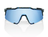 100 % Speedcraft Black Holographic/HiPER Blue Multilayer Mirror Lens + Clear Lens