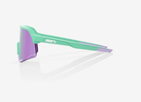 100% S3 Soft Tact Mint/ HiPER Lavender Mirror Lens + Clear Lens