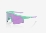 100% Speedcraft SL Soft Tact Mint/ HiPER Lavender Multilayer Mirror Lens + Clear Lens