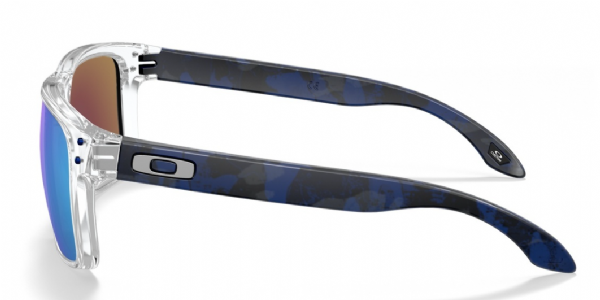 Oakley Custom Holbrook Polished Clear Crystal Blue Shallow Camo/ Prizm Sapphire