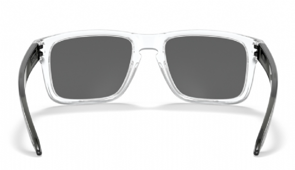 Oakley Custom Holbrook Polished Clear Grey Smoke/Prizm Black