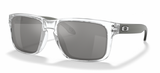 Oakley Custom Holbrook Polished Clear Grey Smoke/Prizm Black