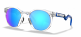 Oakley Custom HSTN L Polished Clear Crystal Blue/Prizm Sapphire