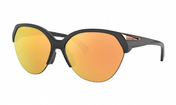 Oakley Trailing Point Matte Black/ Prizm Rose Gold Polarized