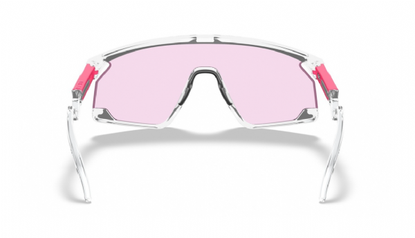 Oakley Custom BXTR Polished Clear-Neon Pink/ Prizm Low Light