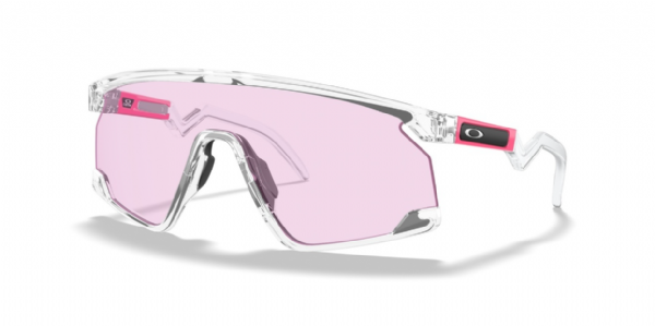 Oakley Custom BXTR Polished Clear-Neon Pink/ Prizm Low Light