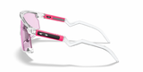 Oakley Custom BXTR Polished Clear-Neon Pink/ Prizm Low Light