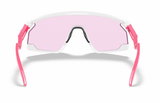 Oakley Custom BXTR Mattweiß – Neonrosa/Prizm Low Light