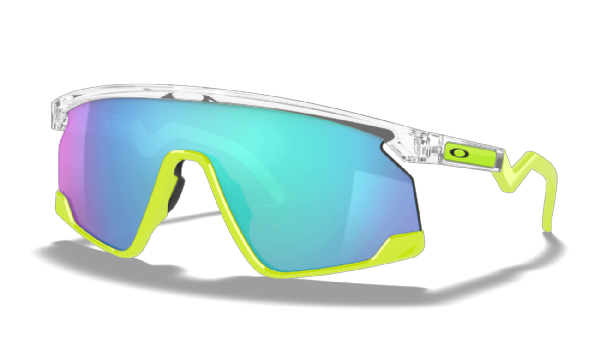 Oakley Custom BXTR Polished Clear-Retina Burn/ Prizm Sapphire